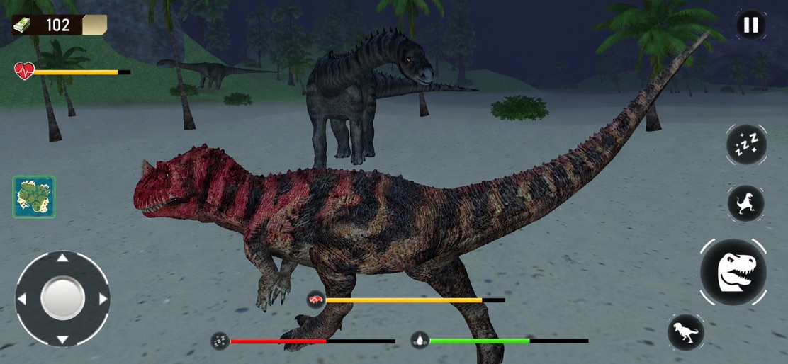 【Dino Jurassic Clash Primal Sim】のストアスクリーンショット 1