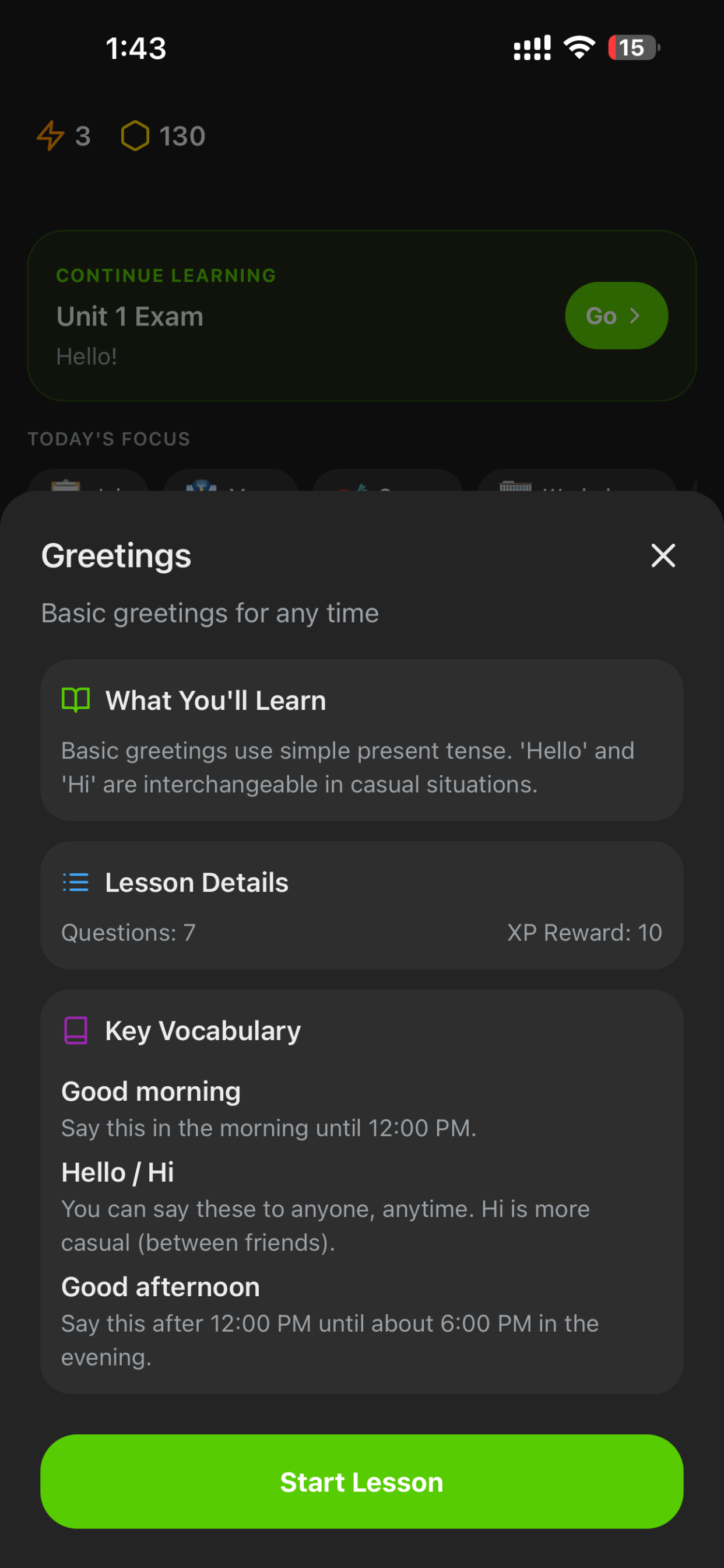 FluentUp: English Learning screenshot 2