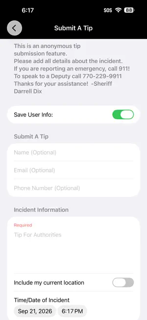 Spalding County Sheriff screenshot 3