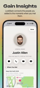 LookBack: Contacts History screenshot