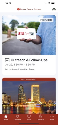 Bethel Baptist Church | RH iPhone screenshot