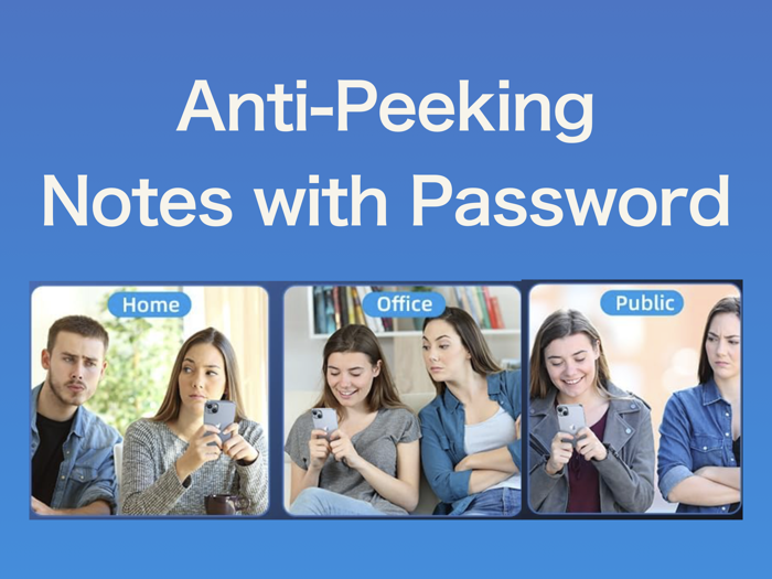 Personal Notepad with password