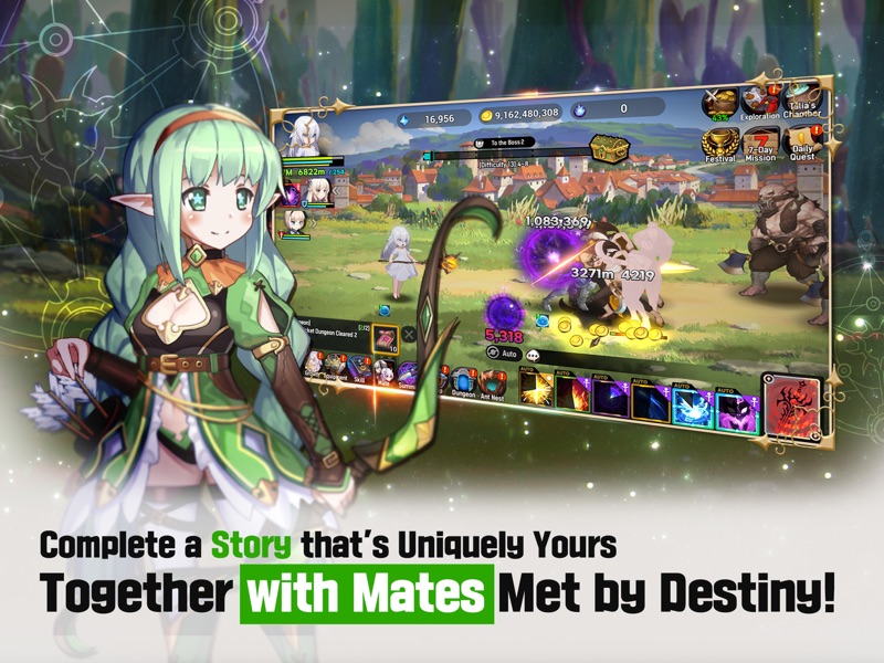 Divine Edge : Idle RPG screenshot 12