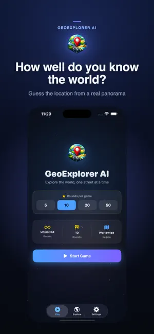 GeoExplorer AI: Map Guess Game screenshot 2