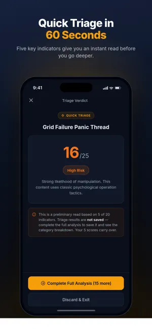 PsyOp Detector screenshot 4