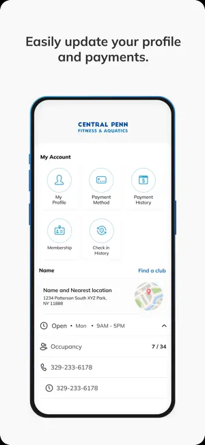 Central Penn Fitness Aquatic screenshot 2
