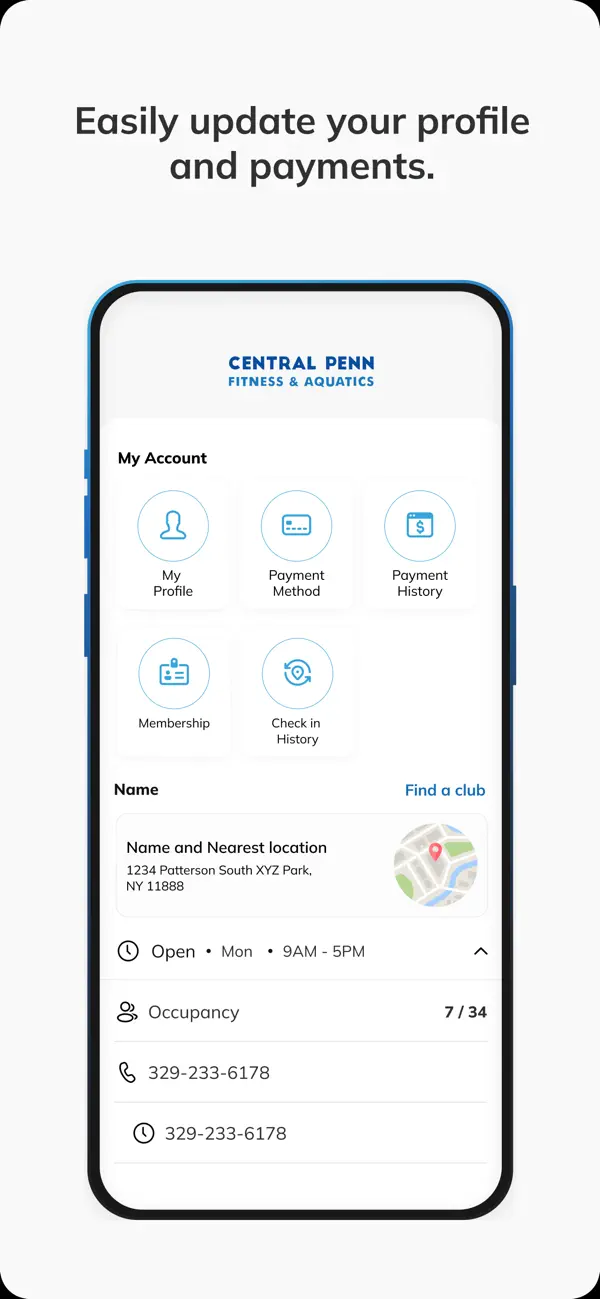 Screenshot #2 pour Central Penn Fitness Aquatic