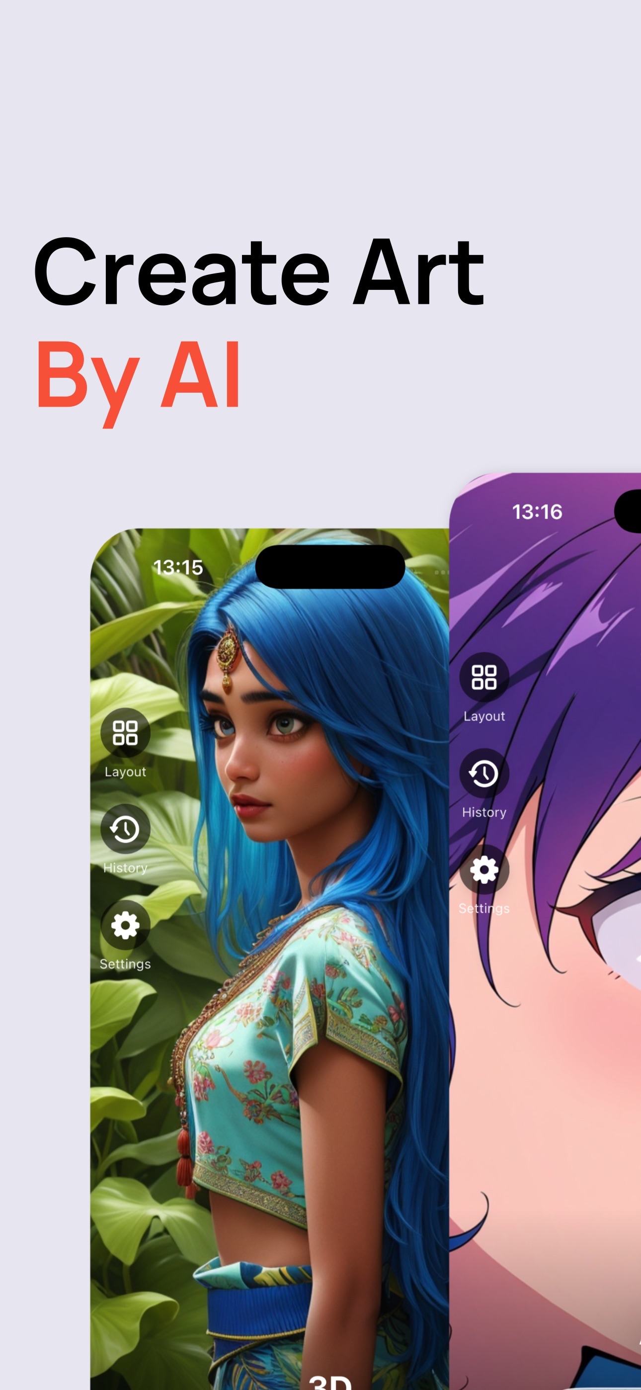 Screenshot 1 of Midjournoy - AI art generator