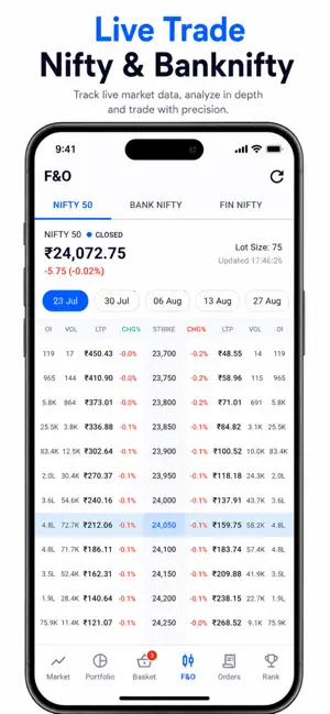 Paper Trader :Simulation NSE screenshot 3