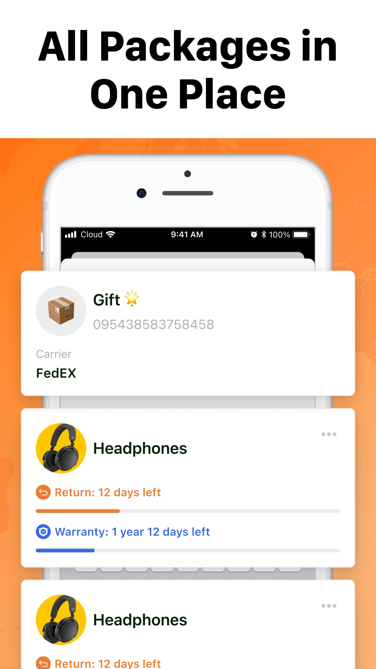 My Parcel Delivery Tracker screenshot 2