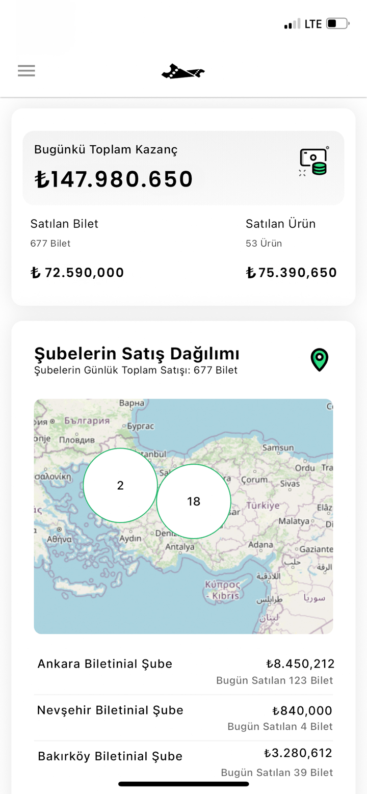 Biletinial Partner screenshot 1