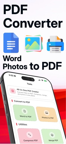JPG, Photos to PDF Converter iPhone screenshot