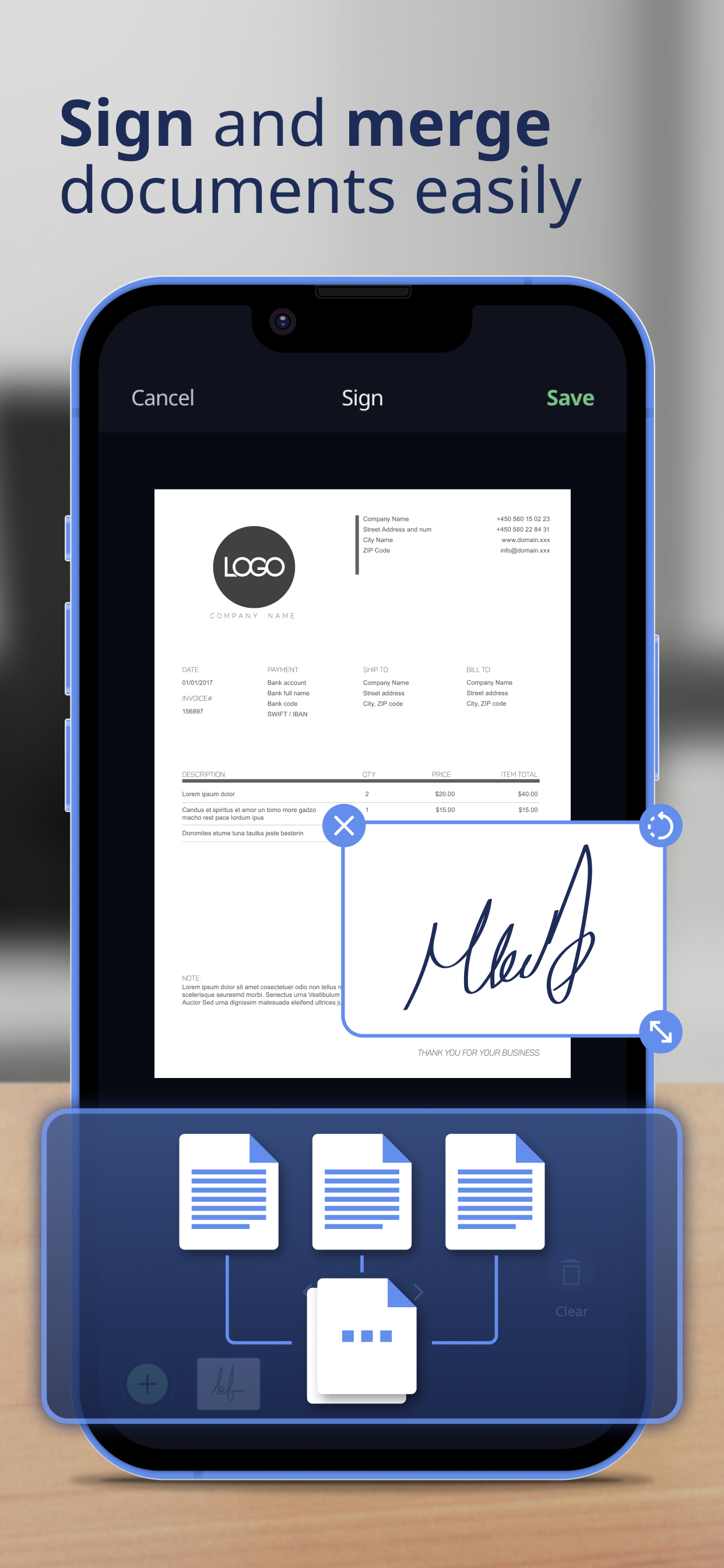 Scan Shot・Document Scanner PDF