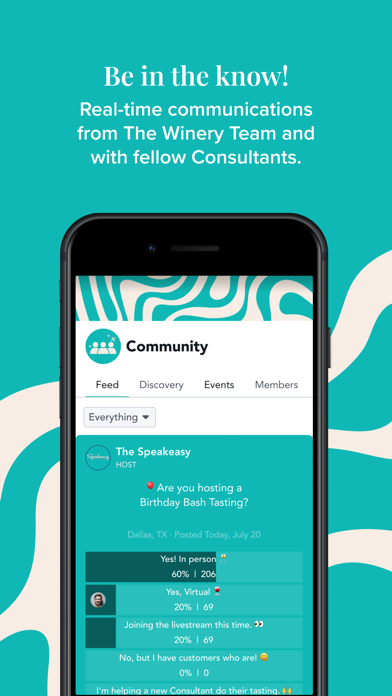 The Speakeasy iPhone screenshot 2 - Social Networking app