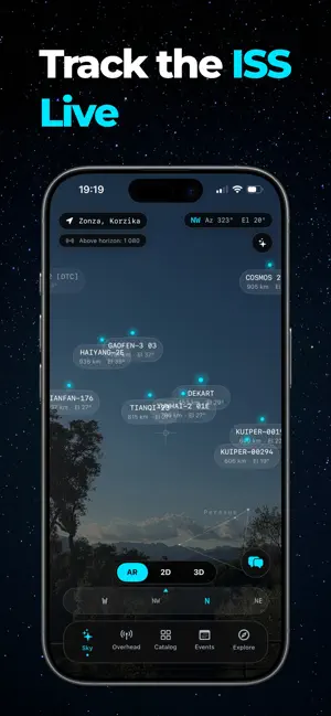 Orbit: ISS & Satellite Tracker screenshot 1