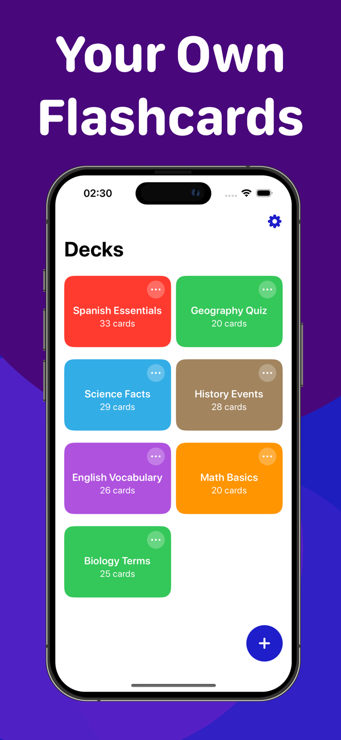 Flashcards Maker Vocabulary