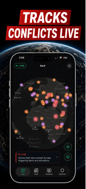 Live World Monitor: GlobeAlert screenshot 3