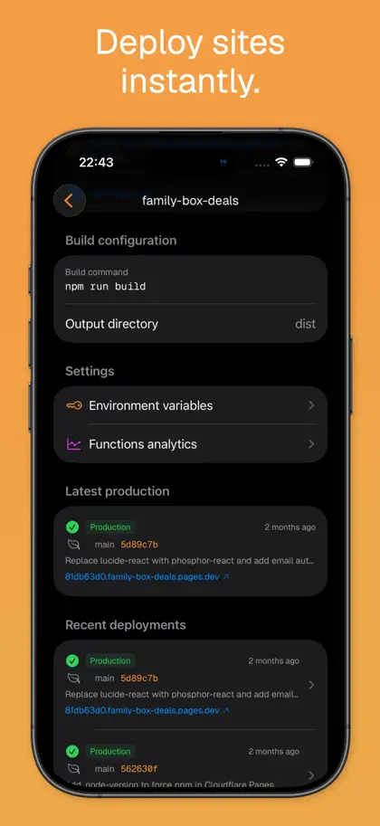 Screenshot 6 di 6 di Clouder for Cloudflare