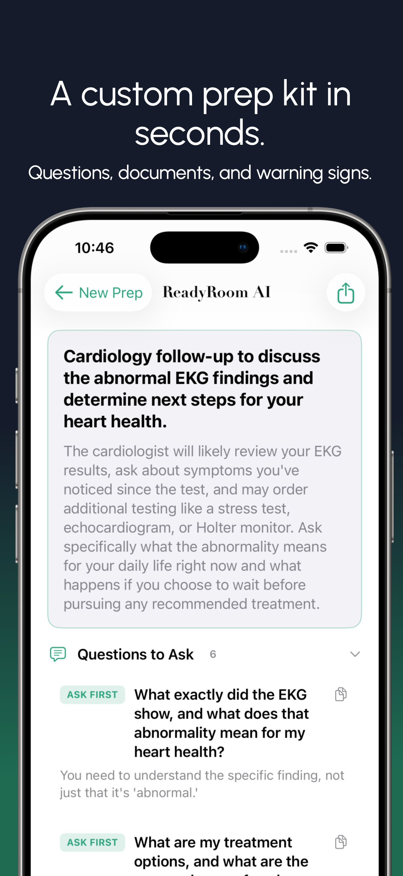 ReadyRoom AI screenshot 2