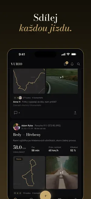 Vurio: klikaté trasy a srazy screenshot 4