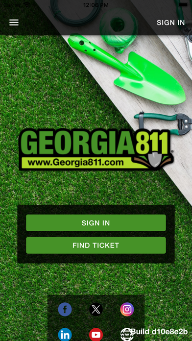Georgia 811 Screenshot