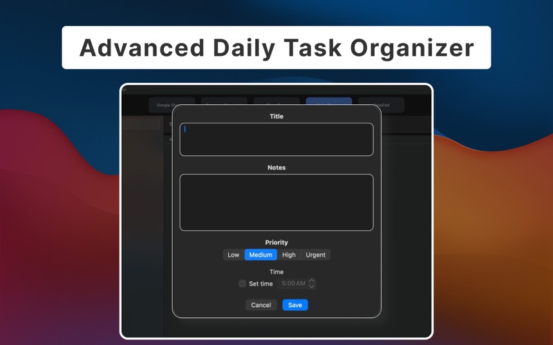 App screenshot