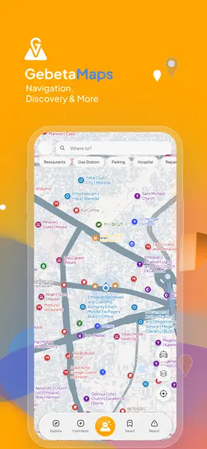 Gebeta Maps screenshot 1