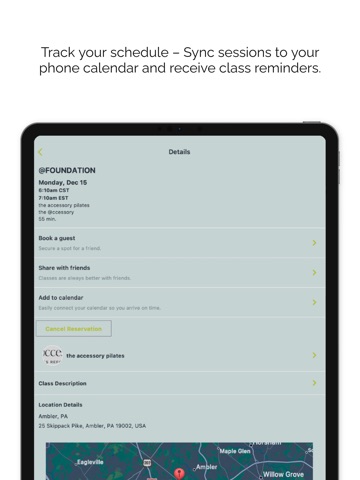 the @ccessory iPad screenshot