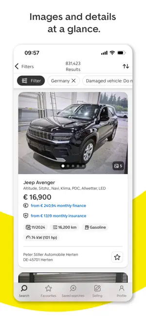 AutoScout24: Buying & leasing screenshot 4