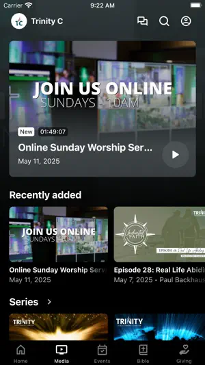 Trinity Church Morton screenshot 2