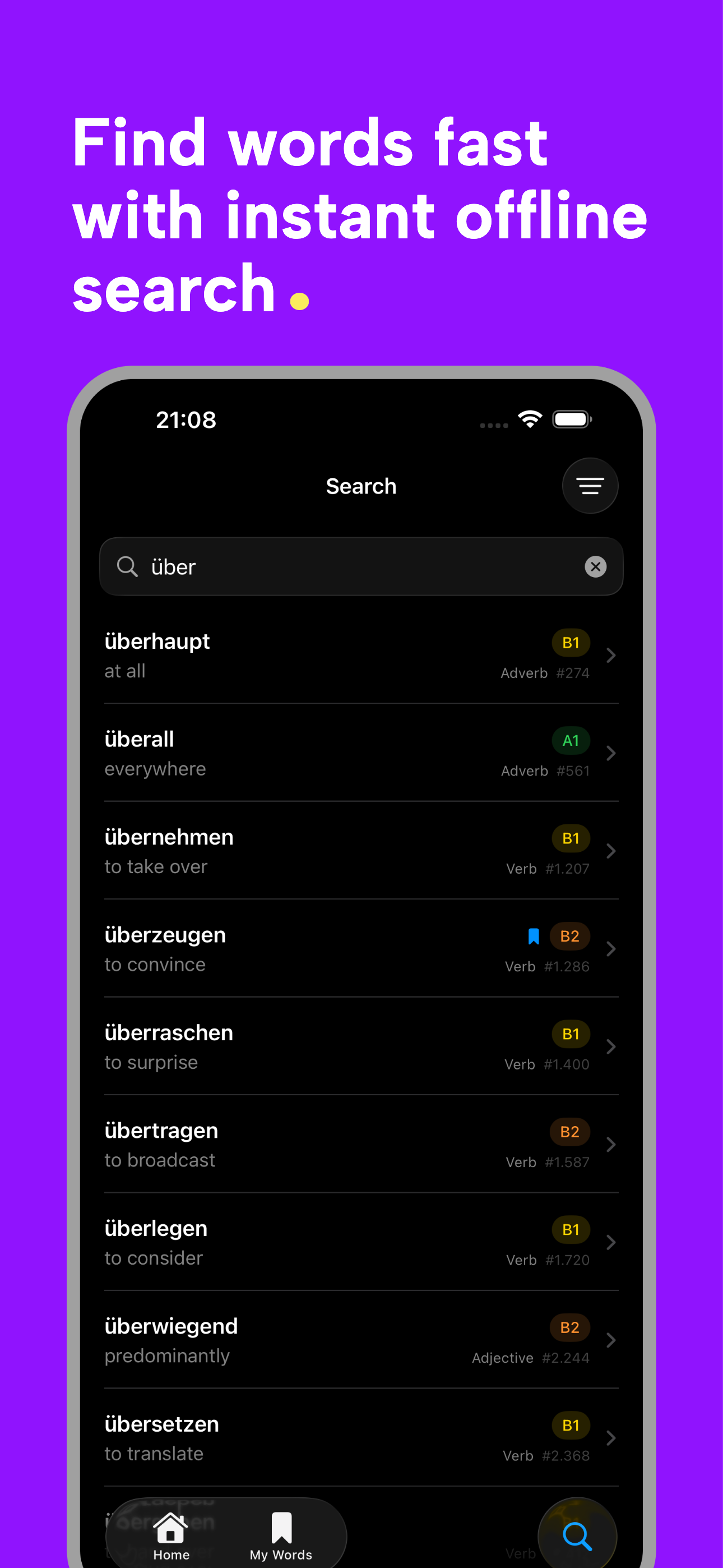 Wortschatz screenshot 3