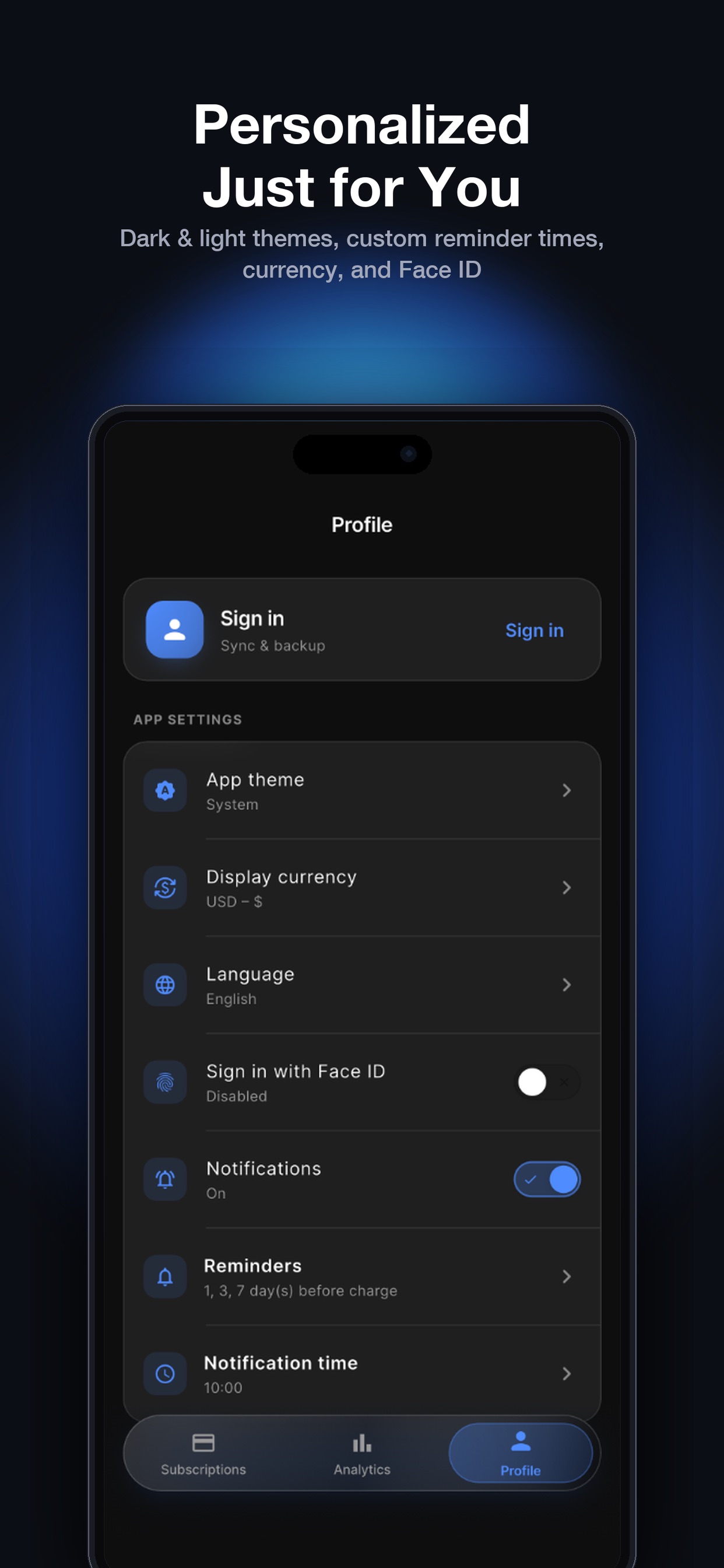 Screenshot 5 of NuBill: Subscription Tracker