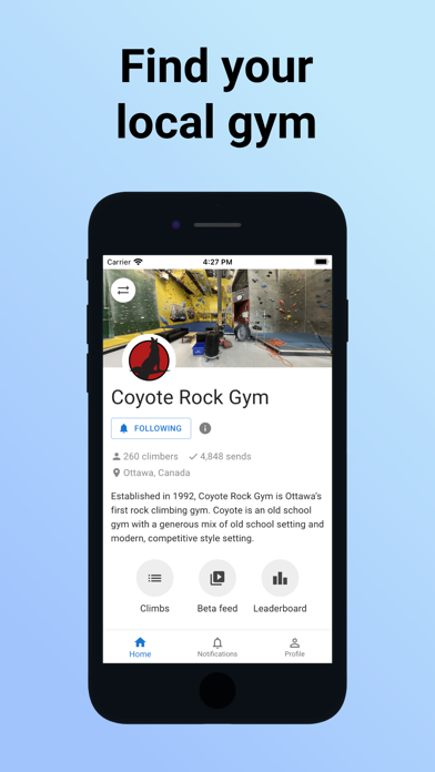 Climb with Crux Screenshot