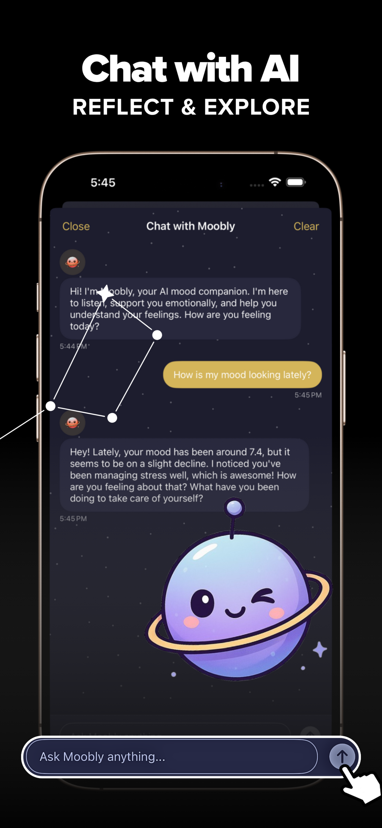 Moobly: Track & Forecast Mood