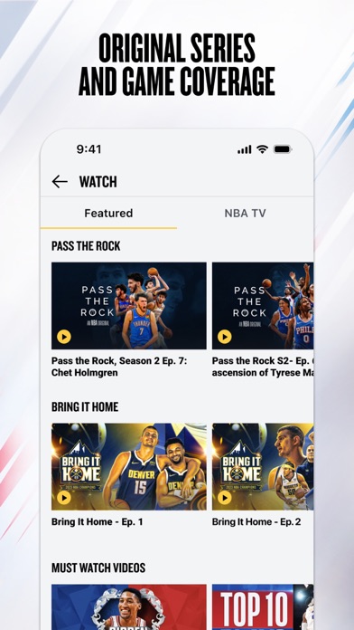 NBA App: baloncesto en directoのおすすめ画像5