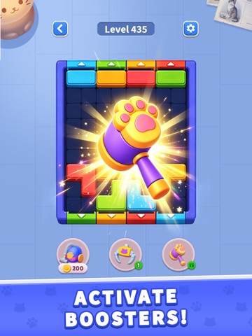 PawBlock! - Sort Color Puzzle iPad screenshot