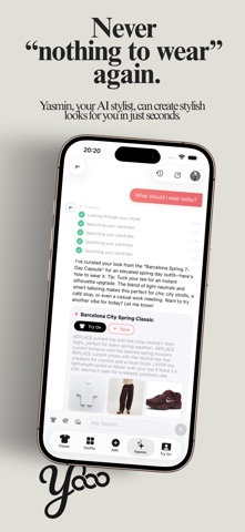 Yooo - AI fashion platform screenshot