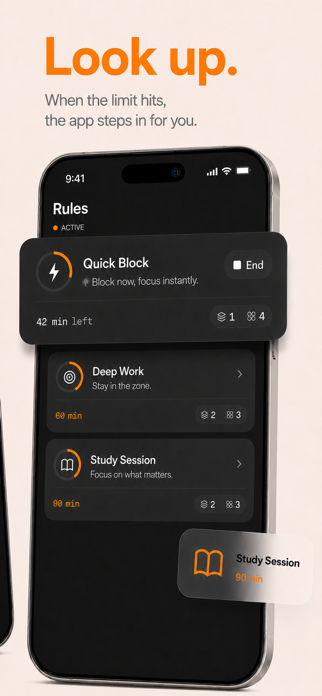 LookUp: Block Apps & Focus Screenshot 2 of 4