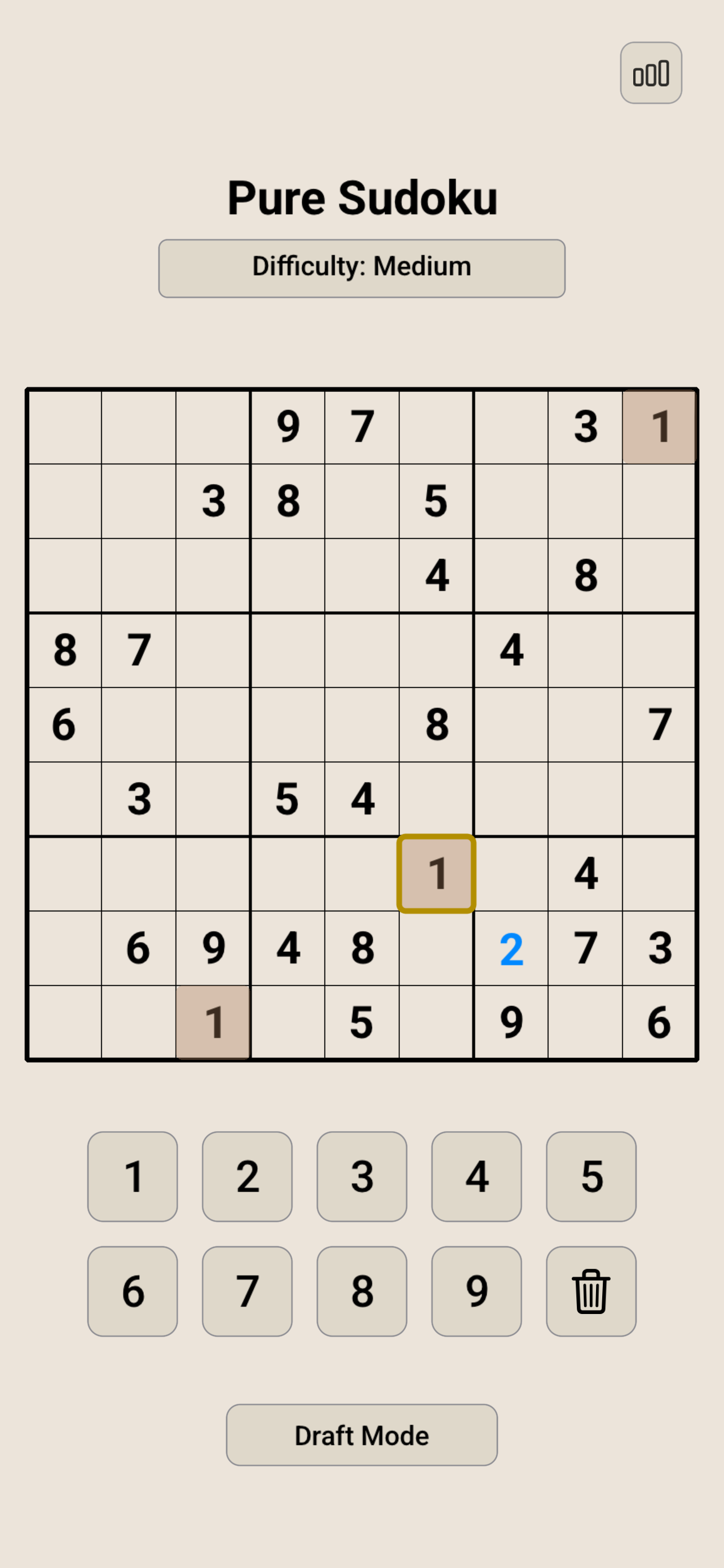 Sudoku – Pure & Ad-Free screenshot 3