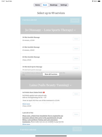 App screenshot