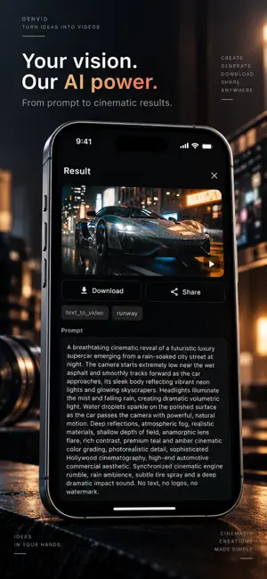 GenVid: AI Video Generator screenshot 1