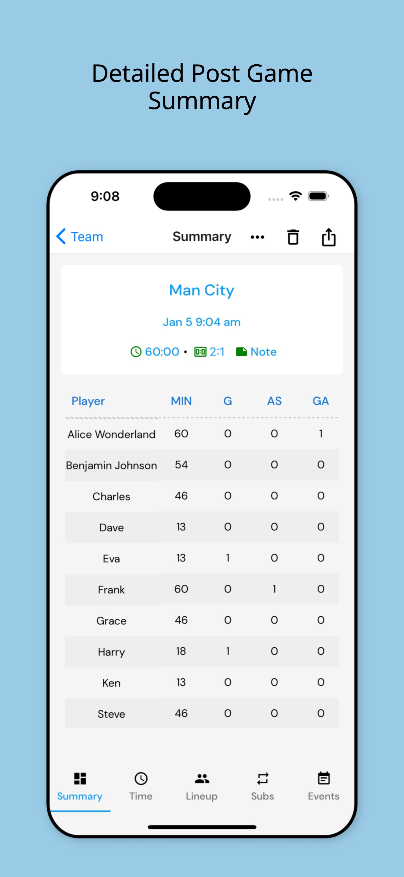 SubTime: Game Management screenshot 6