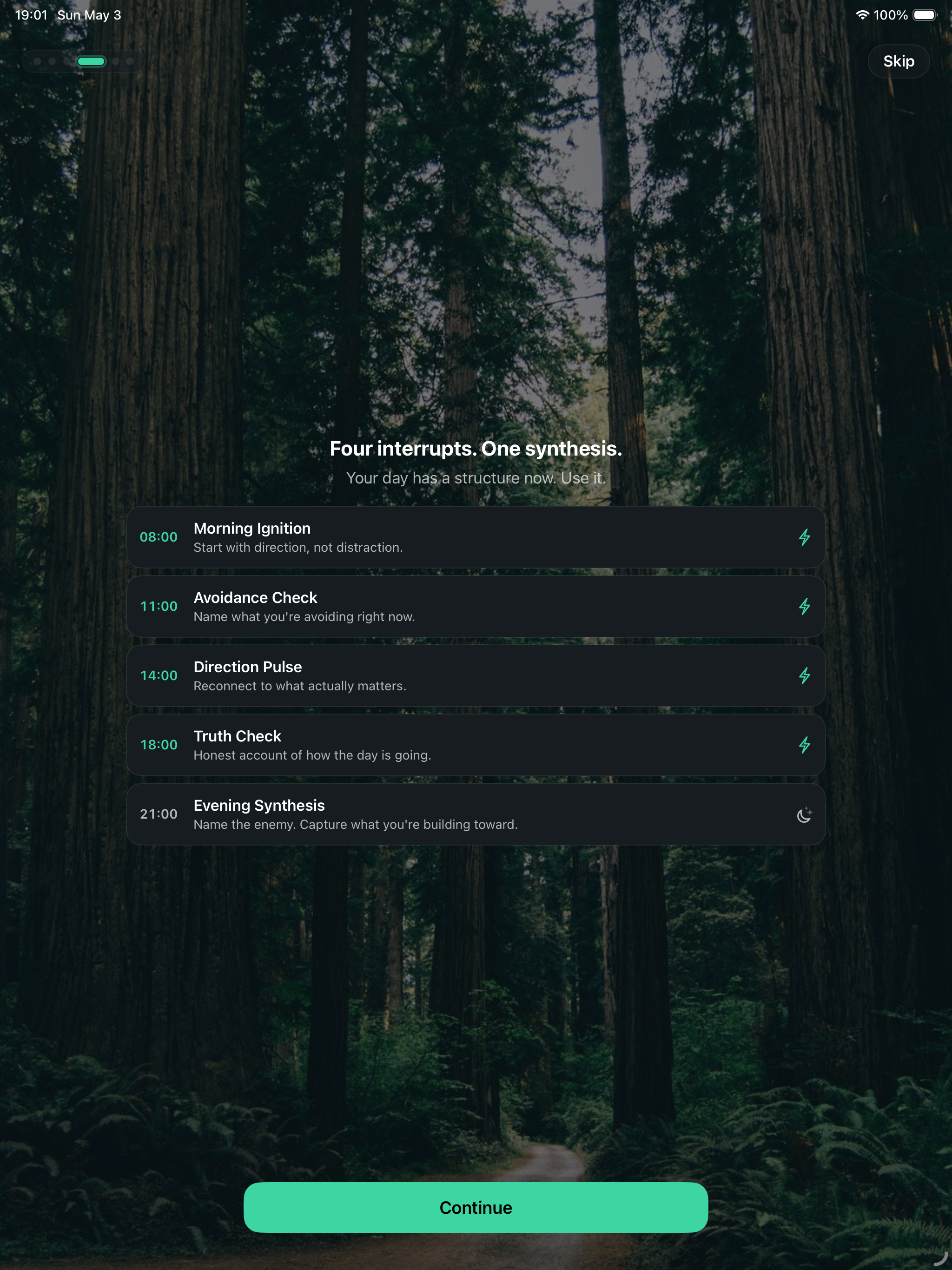 Tend: Recalibrate screenshot 11