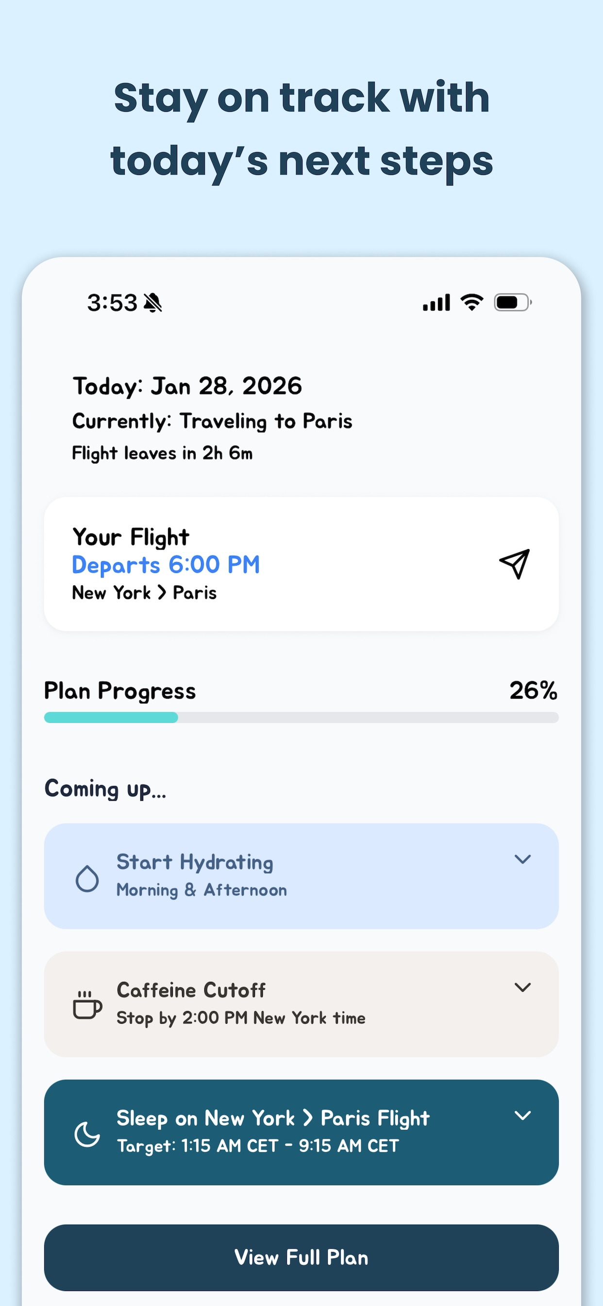travel buddy: adjust timezones