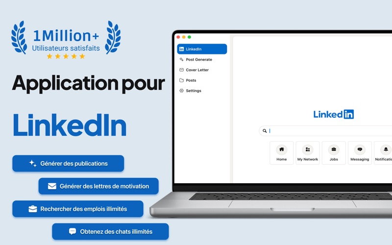 Screenshot #1 pour Application pour LinkedIn