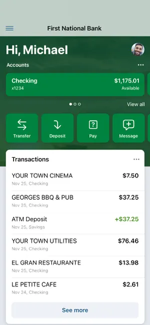 FNBOnline screenshot 1