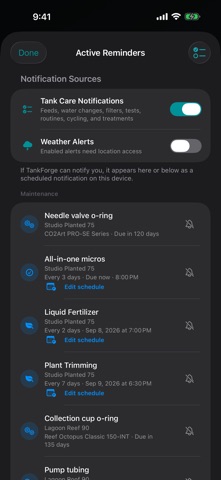 TankForge: Aquarium Care Screenshot 5 of 10