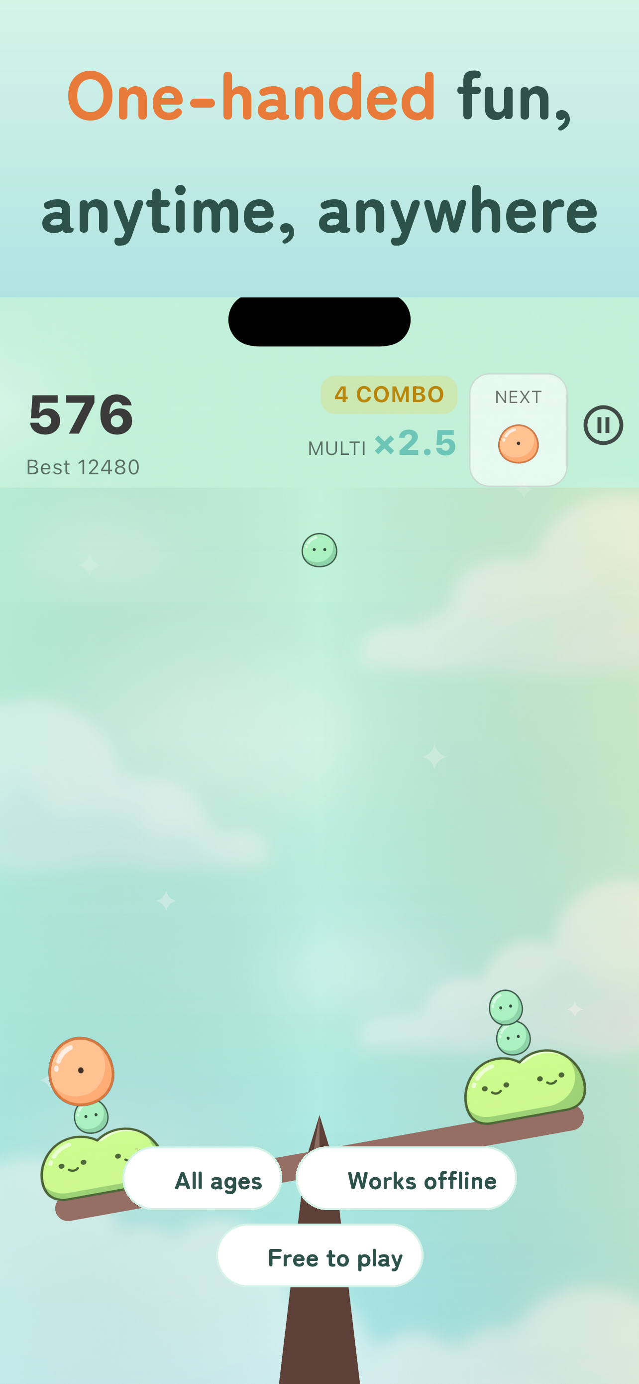 Yajirobe Balance: Stack Tower screenshot 5