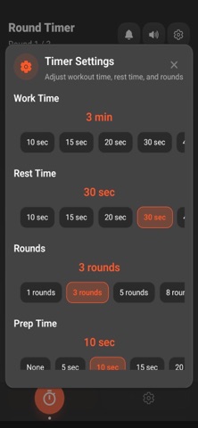 Round Timer - Boxing & HIIT Screenshot 2 of 5