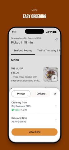 Big Swerves BBQ iPhone screenshot